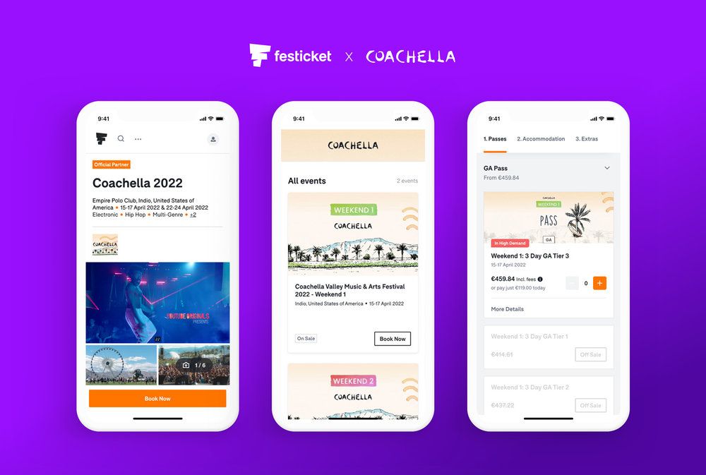 Coachella Expands Ticketing Partnership with Festicket